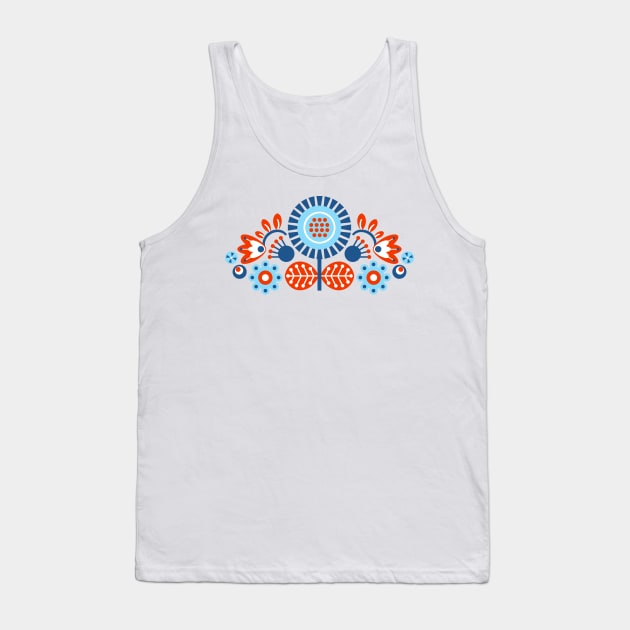 Folk Art Tank Top by AdrianaStore